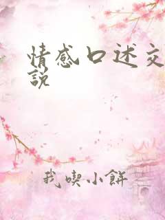 情感口述交换小说