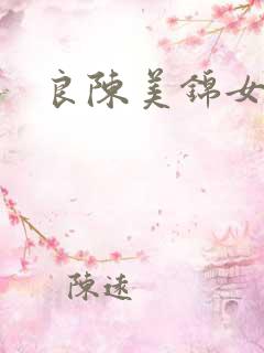 良陈美锦女主