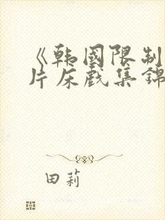 《韩国限制级影片床戏集锦合集第九辑》