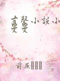有声小说小苮儿曼曼