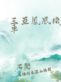 三亚凤凰机场租车