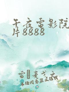 午夜电影院理论片8888