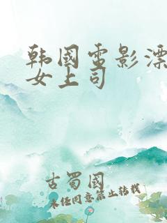 韩国电影漂亮的女上司