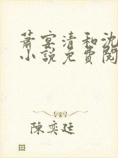 萧宴清和沈蔷薇小说免费阅读