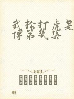 武松打虎是水浒传第几集