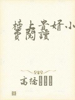 榜上贵婿小说免费阅读