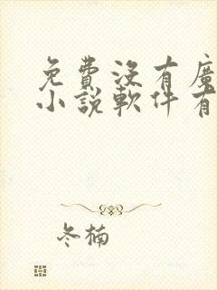 免费没有广告的小说软件有哪些
