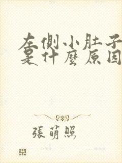 左侧小肚子胀疼是什么原因