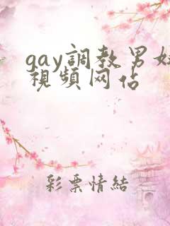 gay调教男奴视频网站