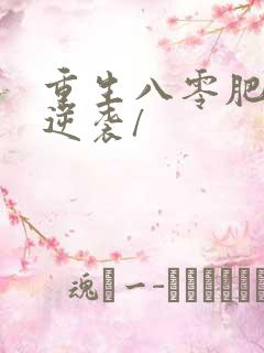 重生八零肥妻要逆袭/