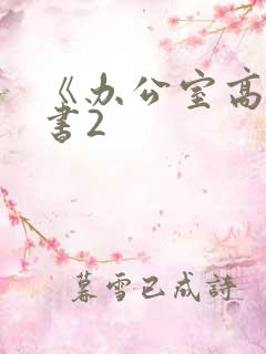 《办公室高潮秘书2