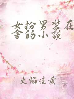 女扮男装在男宿舍的小说