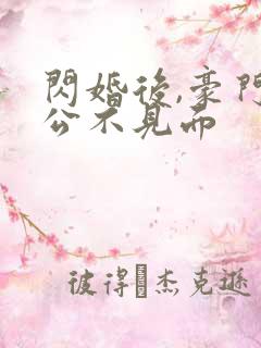 闪婚后,豪门老公不见面