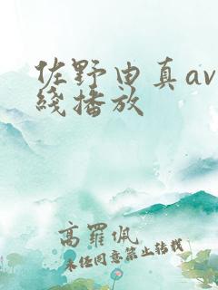 佐野由真av在线播放