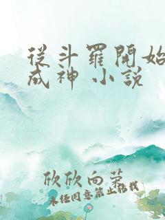 从斗罗开始逆天成神 小说