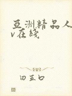 亚洲精品人妻av在线