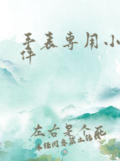 手表专用小说软件