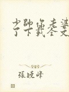 少帅你老婆又跑了下载全文