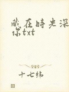 藏在时光深处的你txt