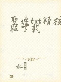 圣墟txt精校版下载