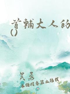 首辅大人的宠妾()