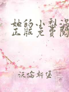 她的小梨涡全文正版免费阅读
