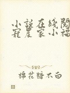 小说在线阅读团宠农家小福女