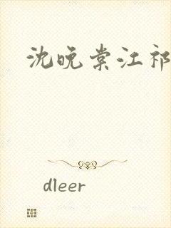 沈晚棠江祁番外