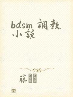 bdsm 调教小说
