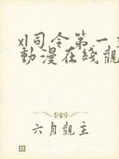 xl司令第一季动漫在线观看免费