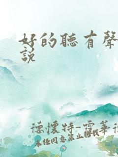 好的听有声书小说