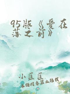 95版《爱在日落之前》