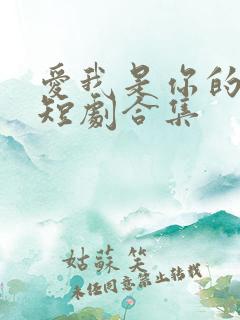 爱我是你的谎言短剧合集