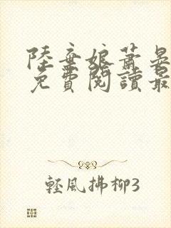 陆弃娘萧晏小说免费阅读最新章节