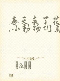 春天来了花开早,小动物们真热闹儿歌