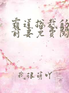 霸道总裁的替身前妻免费阅读全文