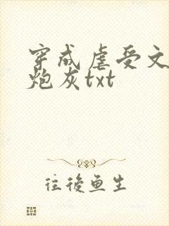 穿成虐受文里的炮灰txt