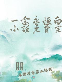 一念永恒白小纯小说免费完整观看