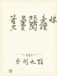萧晏陆弃娘小说免费阅读
