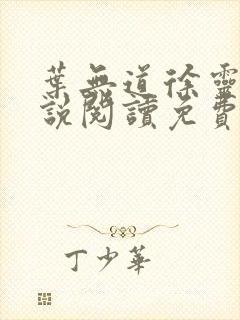 叶无道徐灵儿小说阅读免费