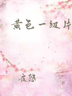 黄色一级片1