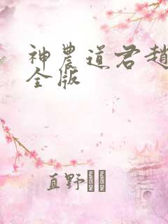 神农道君赵兴完全版