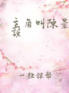 主角叫陈晨的小说