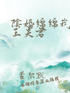阴婚绵绵我的冥王夫君