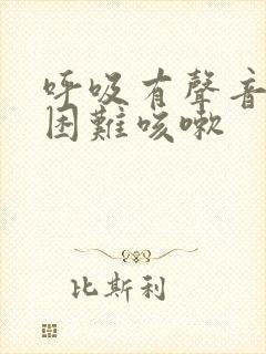呼吸有声音呼吸困难咳嗽