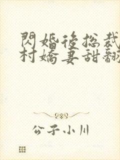 闪婚后总裁的农村娇妻甜翻了
