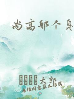 尚高那个臭小子