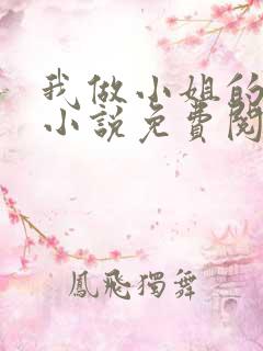 我做小姐的经历小说免费阅读