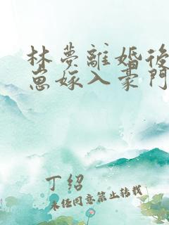 林梦离婚后她带崽嫁入豪门短剧