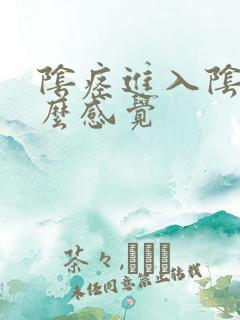 阴痉进入阴道什么感觉
